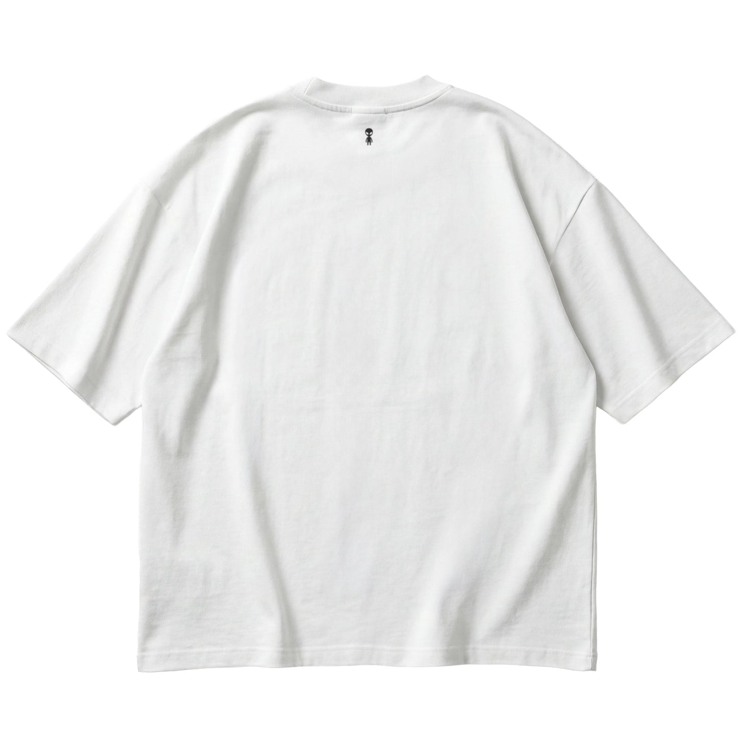 Text Logo White Oversize T-Shirt
