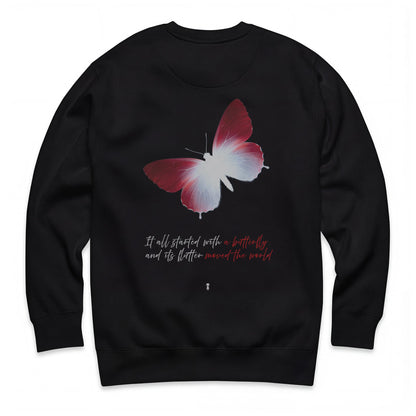 A Butterfly's Flutter Sweatshirt