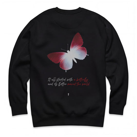 A Butterfly's Flutter Sweatshirt