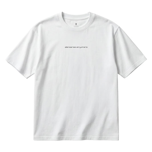 Text Logo White Regular T-Shirt