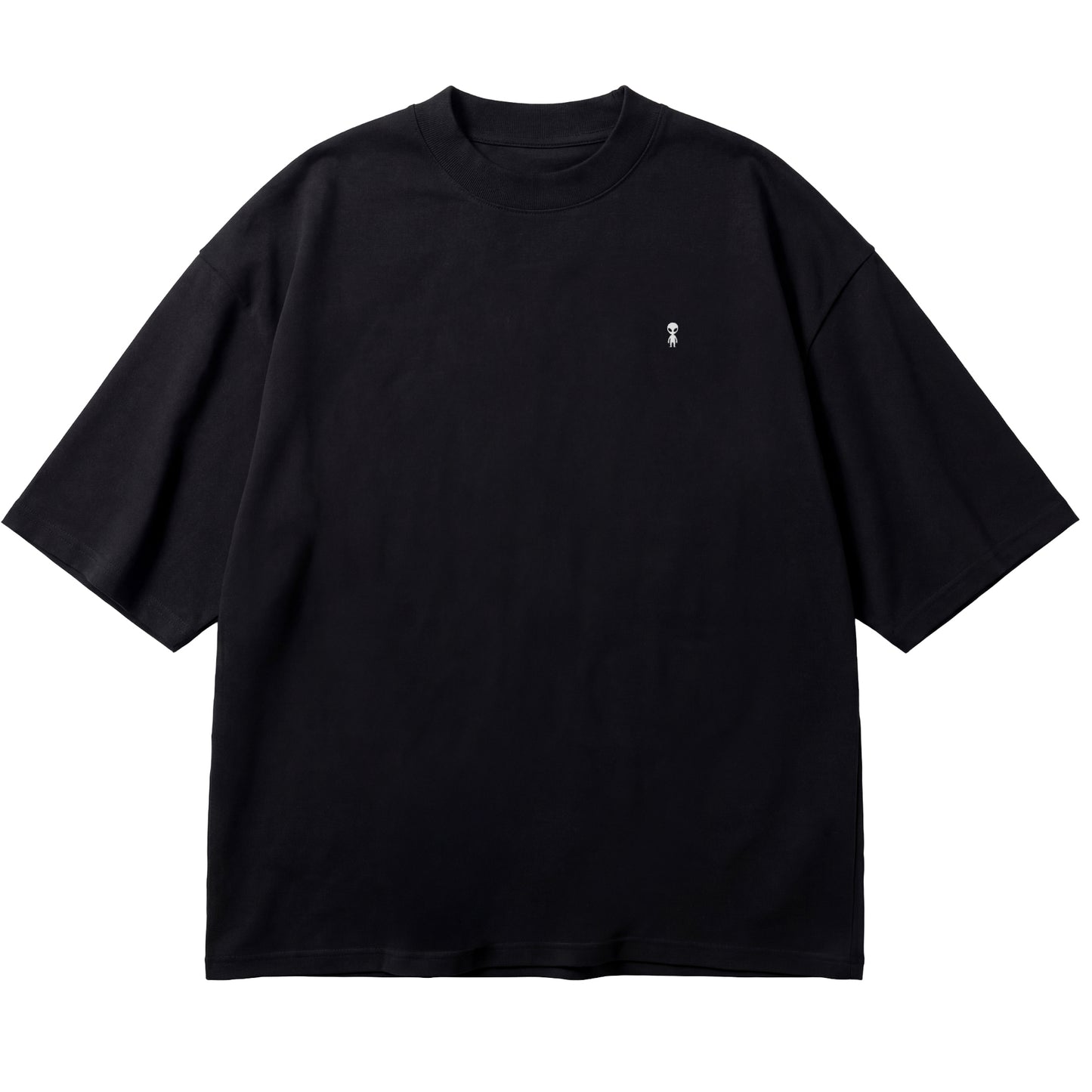 AAE Black Basic Oversize T-Shirt